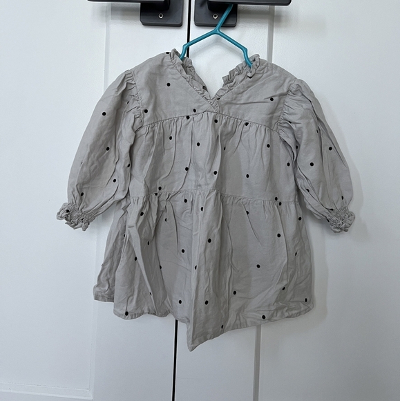 Zara poka dot dress 9-12months - Picture 1 of 3